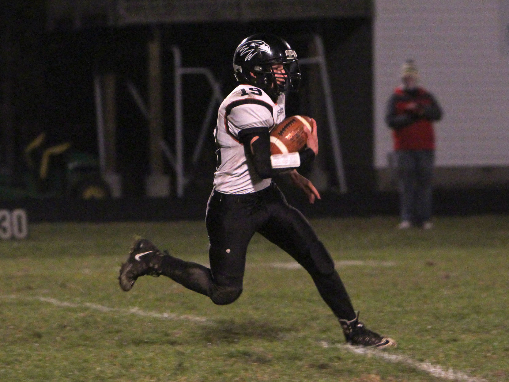 Bloomer football at Spencer/Columbus 10-26-18
